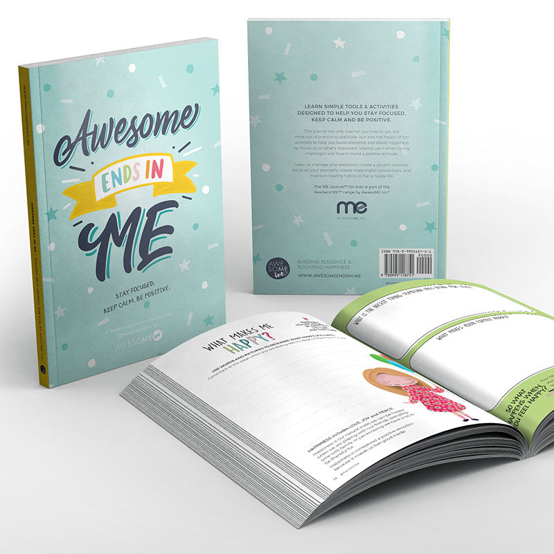 Gratitude journal for kids mental health and resilience