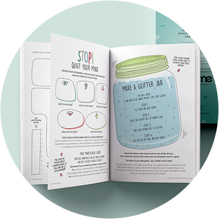 Kids gratitude journal for mindset and resilience