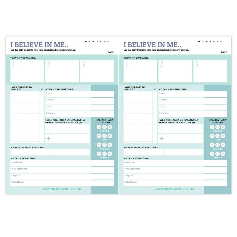 Mindset Reset - I Believe in ME (PDF)